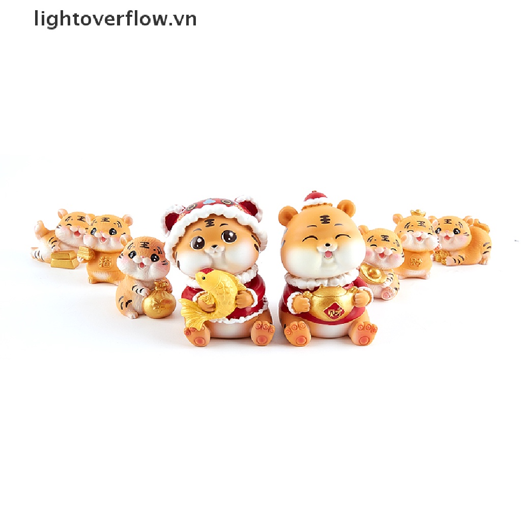 1 Đồ trang trí Chú Hổ Nhỏ Dùng Trang Trí Tiểu Cảnh
