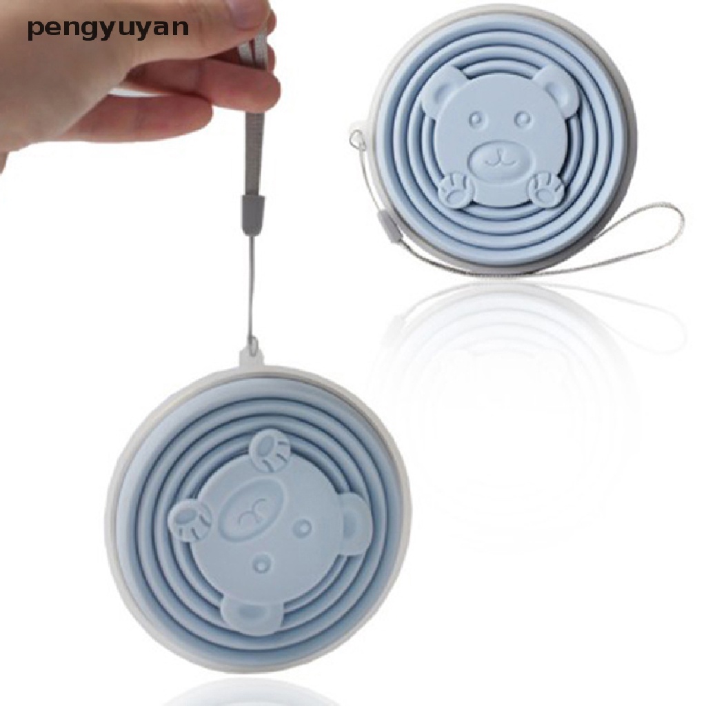 Cốc Uống Nước Silicone Có Thể Gấp Gọn Tiện Lợi