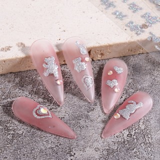 Miếng Dán Trang Trí Móng Tay 3D Lấp Lánh NLSTZ-CS124