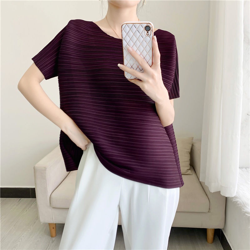 Áo Thun Tay Ngắn Dáng Rộng Plus Size Thời Trang Mùa Hè Cho Nữ