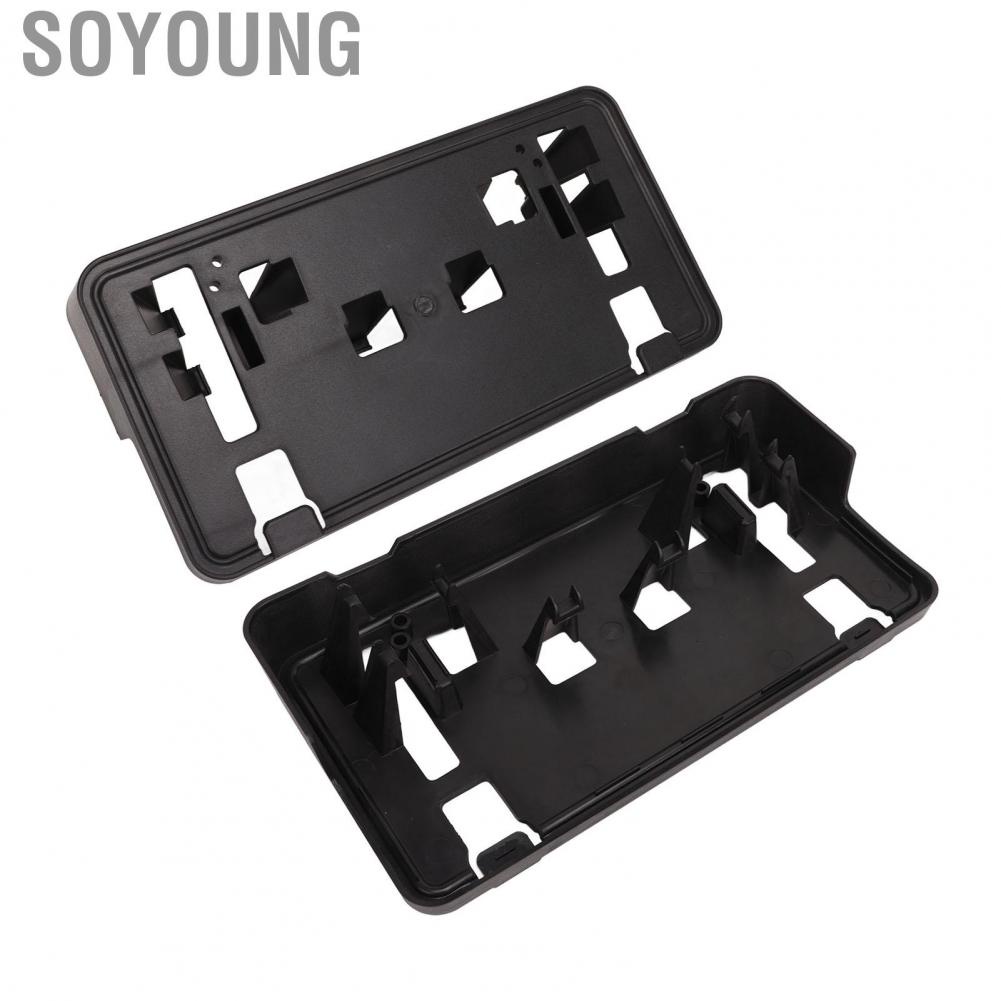 Soyoung Bumper License Plate Bracket  ML3Z 17A385 BB Scratch Resistant Precise Exquisite Craftsmanship Front Perfect Fit for Car