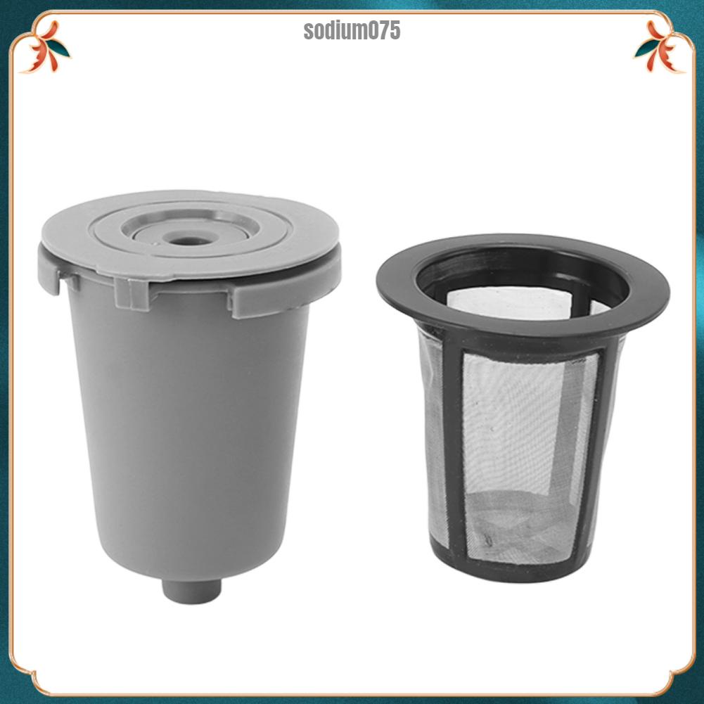 Sodium075 Viên Lọc Cà Phê Có Thể Tái Sử Dụng Xay Trọng Lượng Nhẹ Cốc Đơn Ly Pha Cho Cuisinart Máy