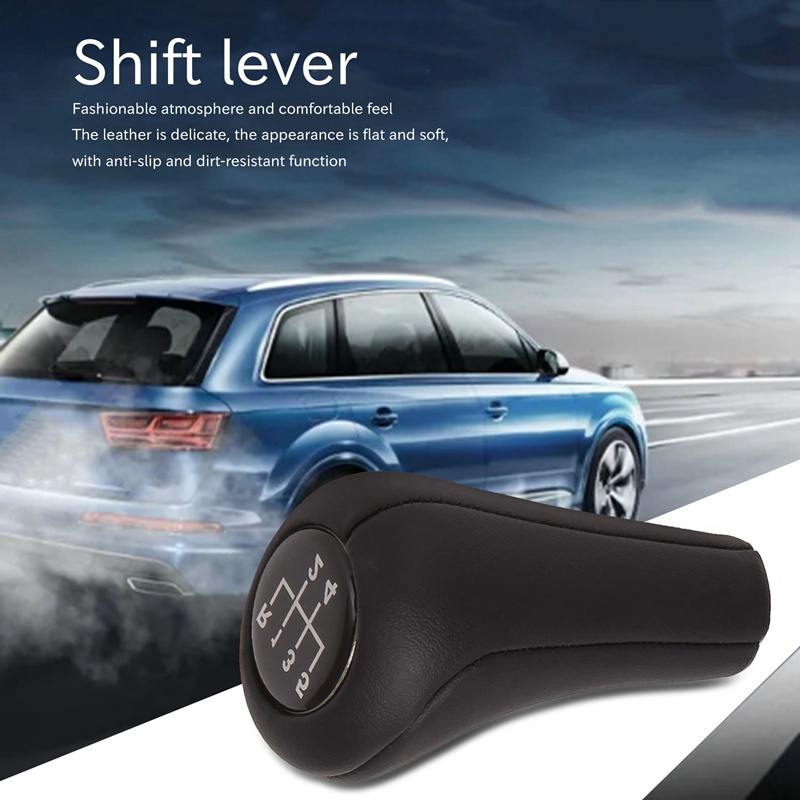 Núm Bọc Cần Gạt Số 5 Tốc Độ Cho BMW E28 E30 E32 E34 E36 E38 E39 E46 X1 X3 X5 Z1 Z3 Z4