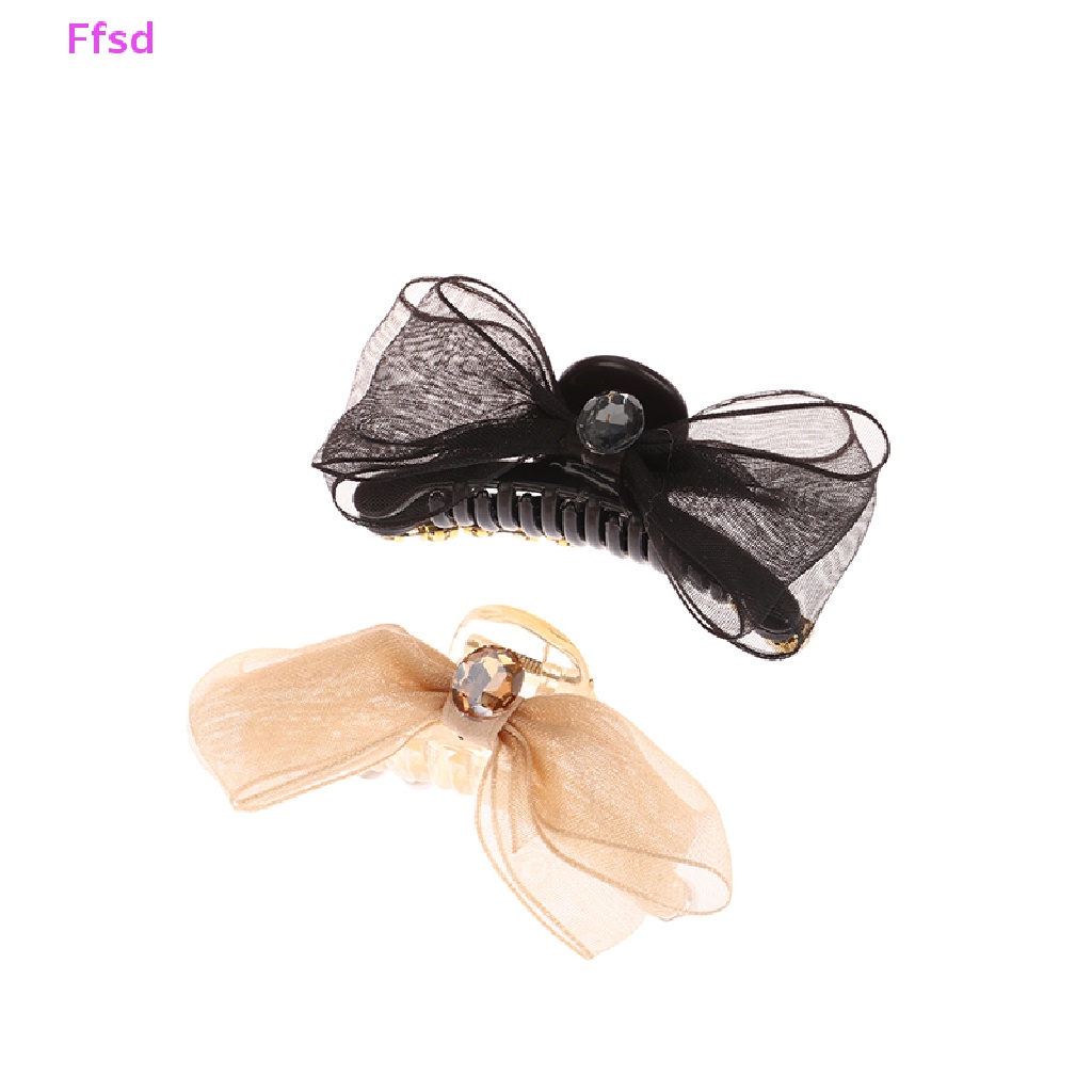 {Ffsd} Phụ Kiện Kẹp Tóc Nhỏ Bắt Cá Mập Đính Đá Lấp Lánh Hàng Mới Cao * Bán Chạy