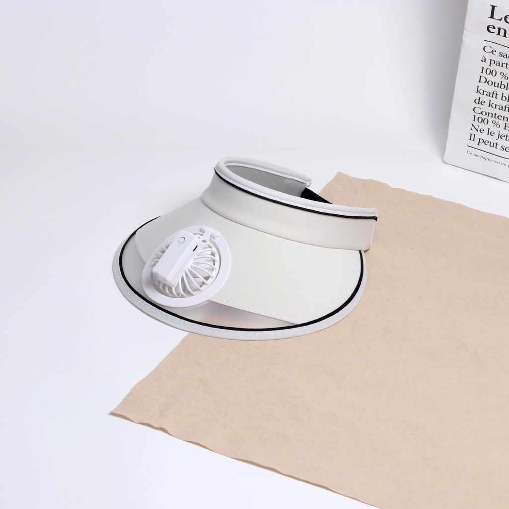 Mũ Lưỡi Trai Hở Chóp Chống Nắng Có Thể Sạc Lại Bằng Cổng USB Thời Trang Mùa Hè Cho Bé