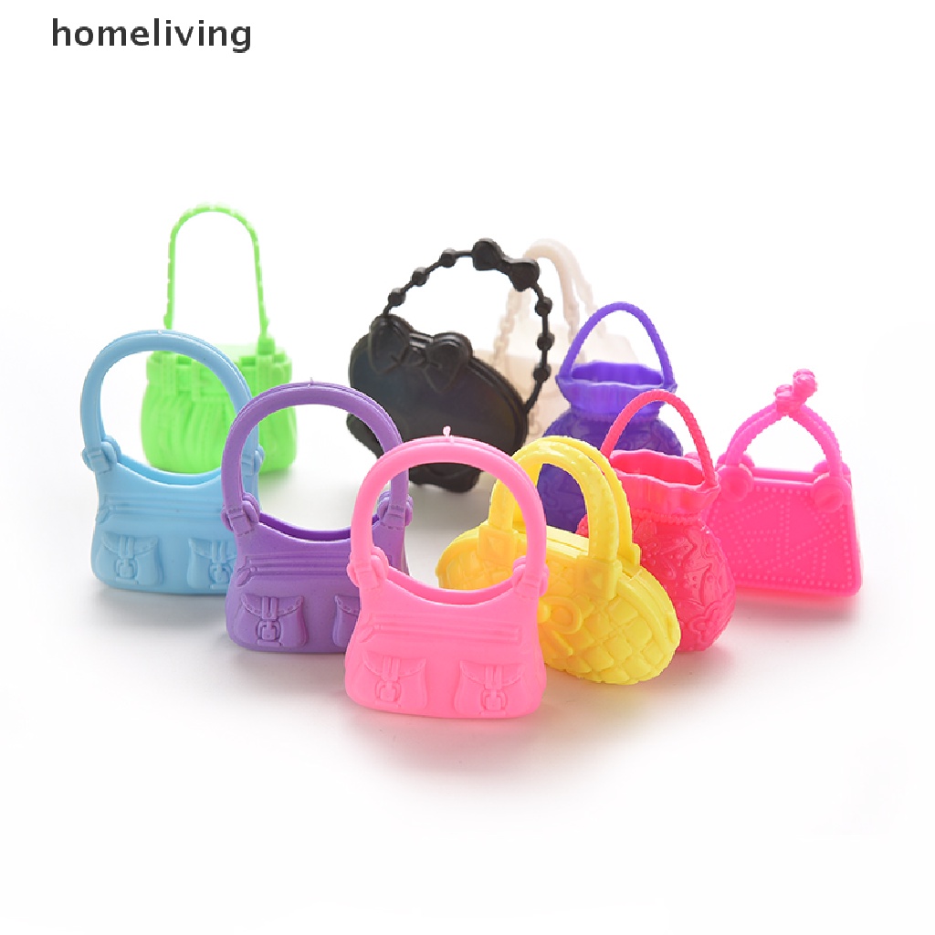 Set 10 Túi Xách Đeo Vai Cho Búp Bê Barbie