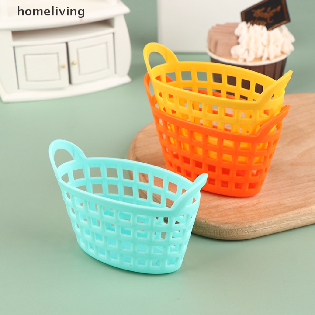 1 Giỏ Đựng Trái Cây / Rau Củ Trang Trí Nhà Búp Bê