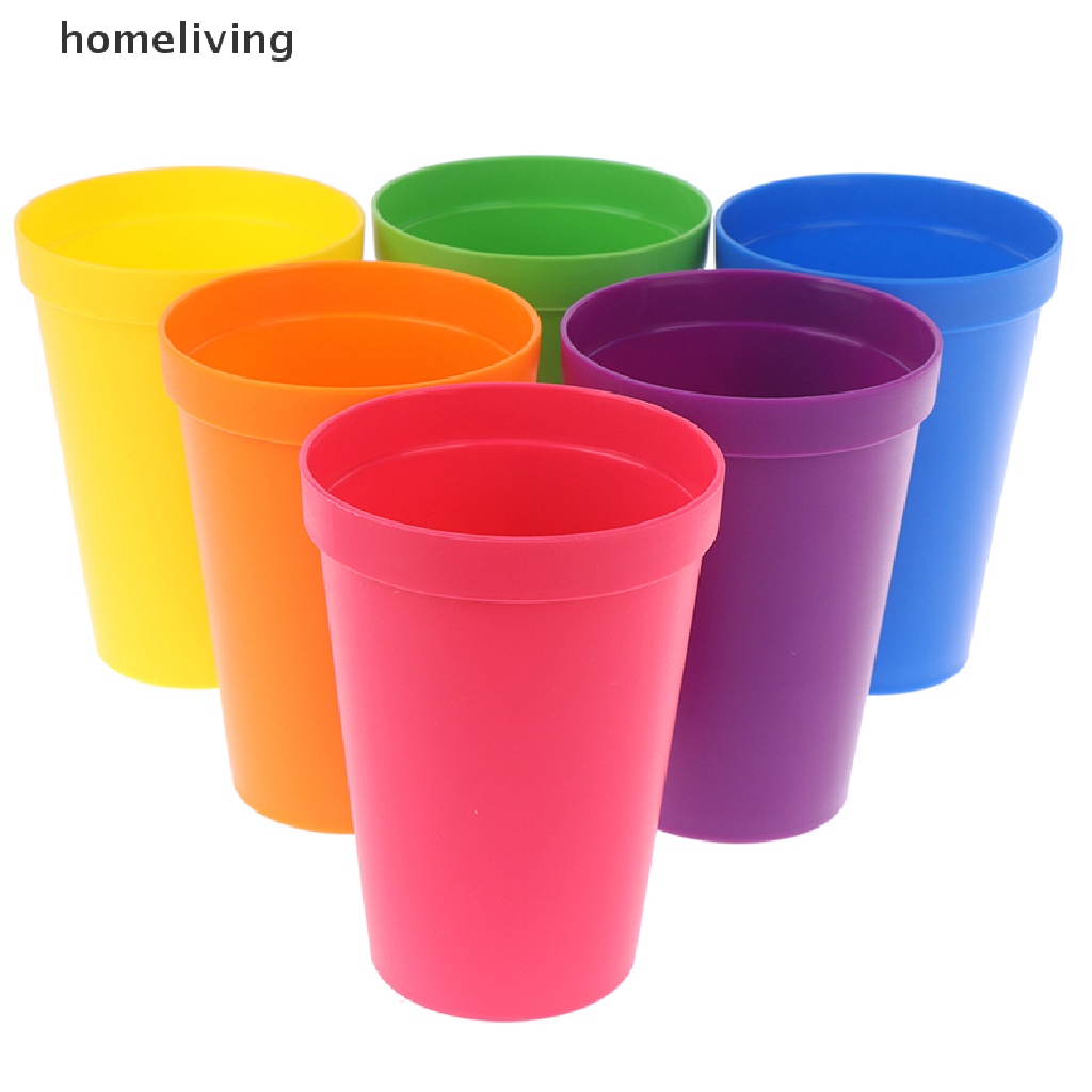 Bộ Đồ Chơi 6 Cốc Xếp Chồng Lên Nhau Nhiều Màu Sắc Dễ Thương Cho Bé