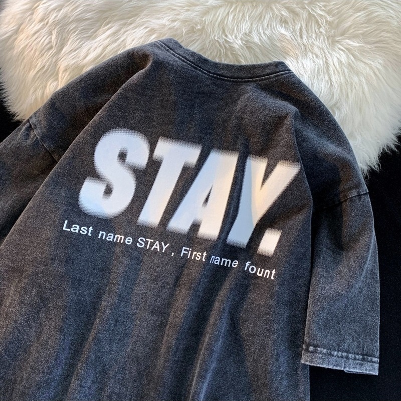 Áo Thun Tay Ngắn Dáng Rộng 40% Thời Trang Mùa Hè Cho Nam