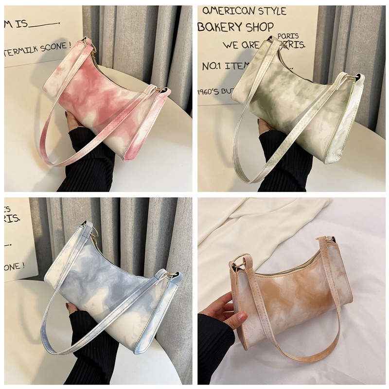Túi Xách Da PU Màu Gradient Thời Trang Cho Nữ
