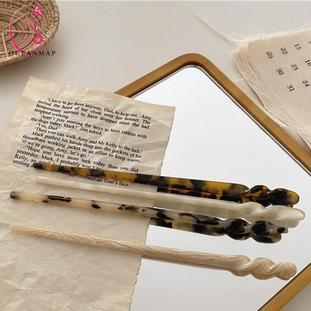 1 Trâm Cài Tóc Họa Tiết Da Báo Nhiều Màu Sắc Cho Nữ