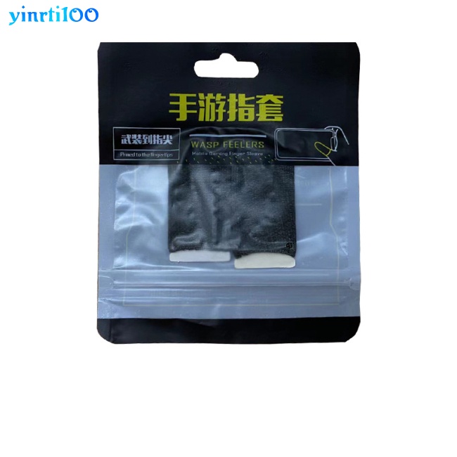 1 Cặp Ống Bọc Ngón Tay Chơi Game Cots 18-needle Bằng Sợi Đồng Siêu Mỏng Thoáng Khí