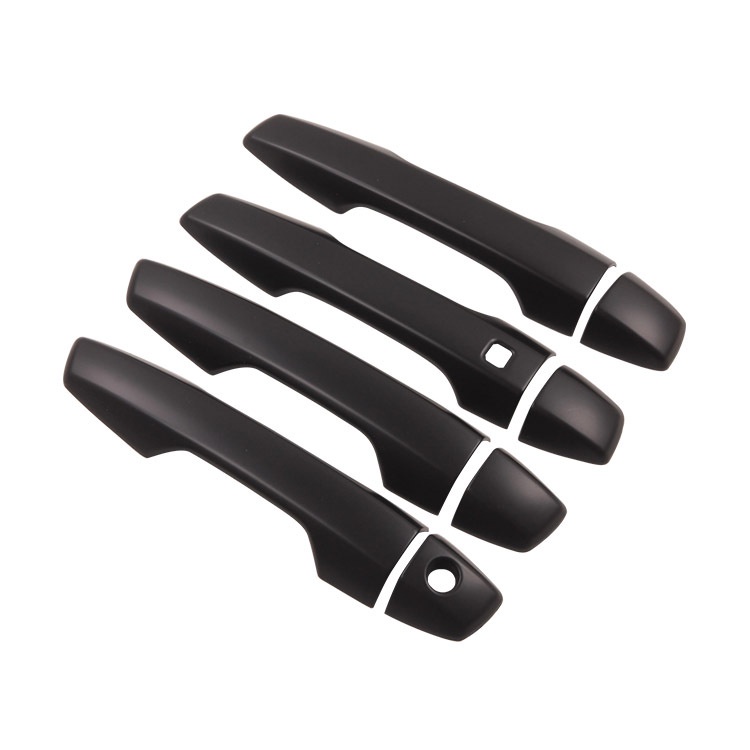 Miếng Dán Màu Đen Nhám In Họa Tiết Sợi Carbon Trang Trí Nắp Bình Xăng Xe Hơi Mitsubishi Xpander 2020 2021 2022 2023