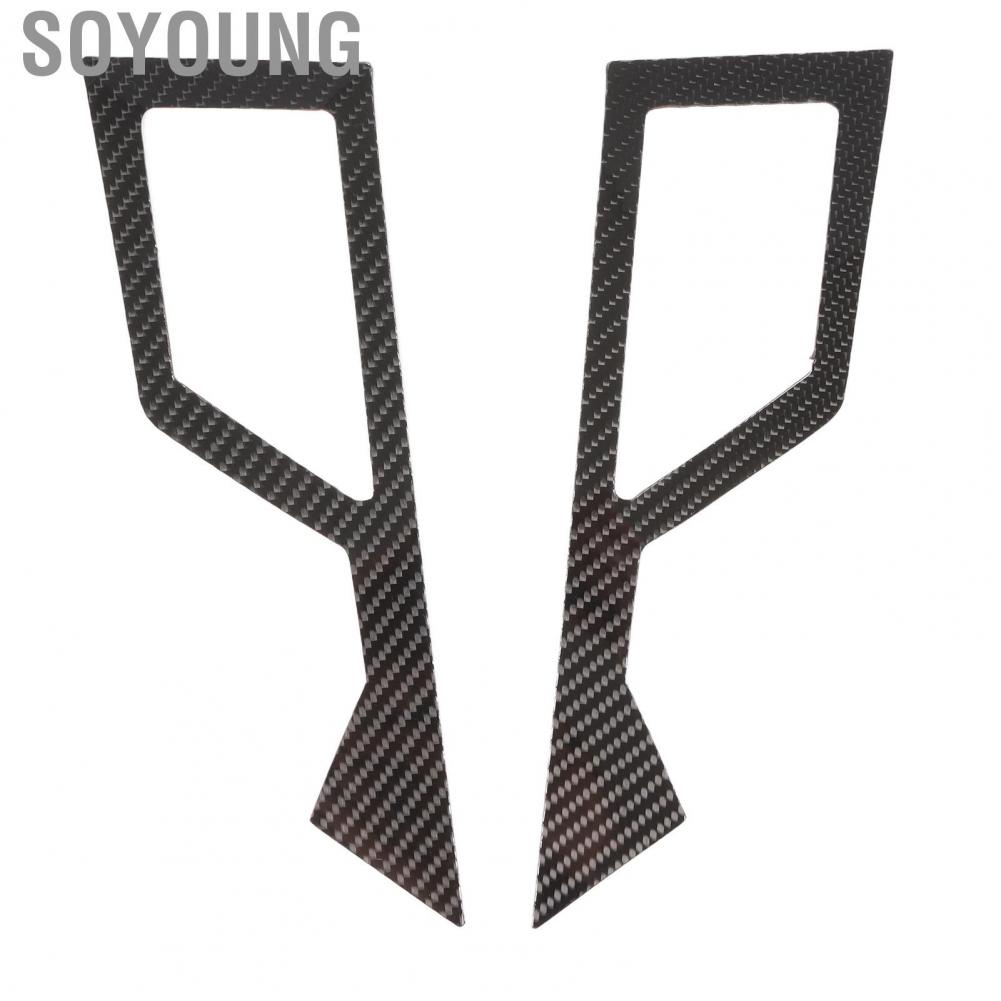 Soyoung UTV Rear Body Sticker  Easy Installation Elegant Panel Decorative Trim Prevent Scratch for RZR PRO XP 2021 Onwards