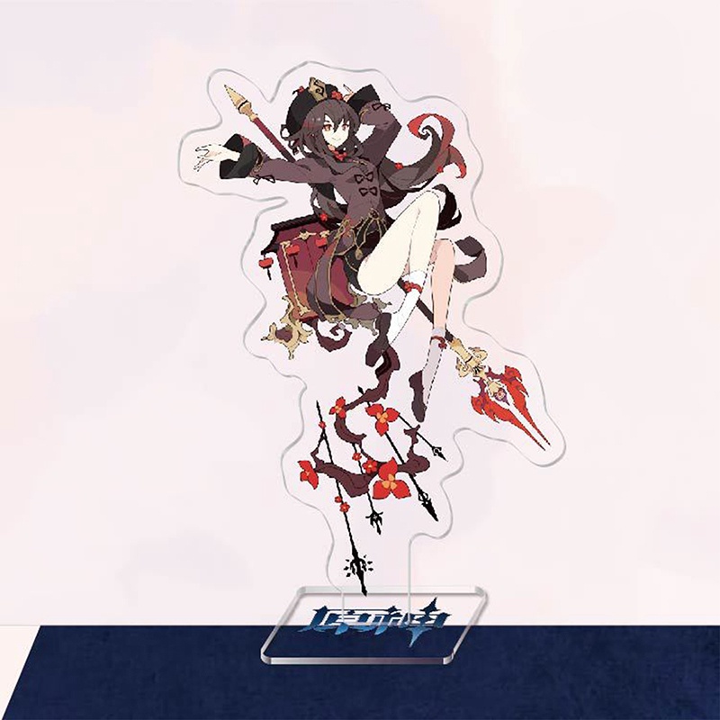 Mô Hình Nhân Vật Shenhe Trong Phim Anime Genshin 3 15cm Kèm Giá Đỡ