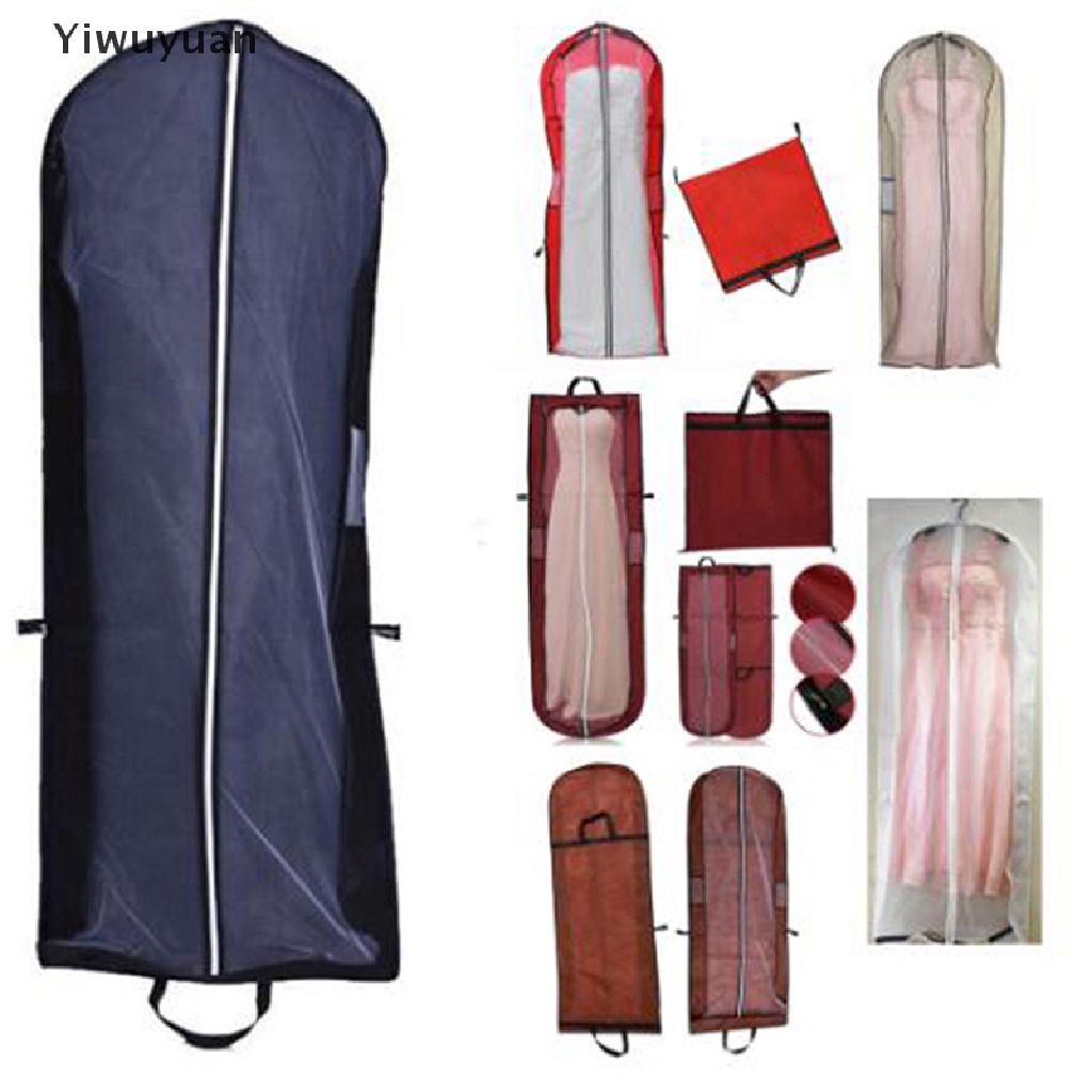 &lt; Yiwuyuan &gt; Túi Bọc Quần Áo Chống Bụi Có Thể Gấp Lại Được Dùng Trong Tiệc Cưới