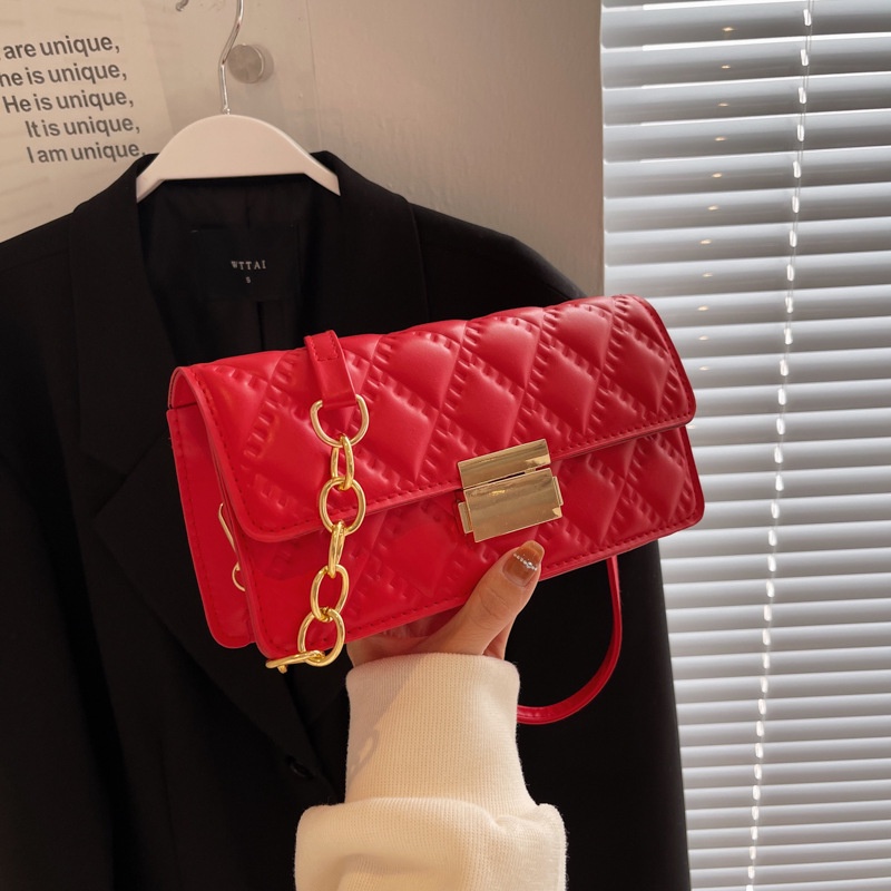 Túi Đeo Vai Hình Vuông Cỡ Nhỏ Thiết Kế Đơn Giản Thời Trang 2023 Cho Nữ