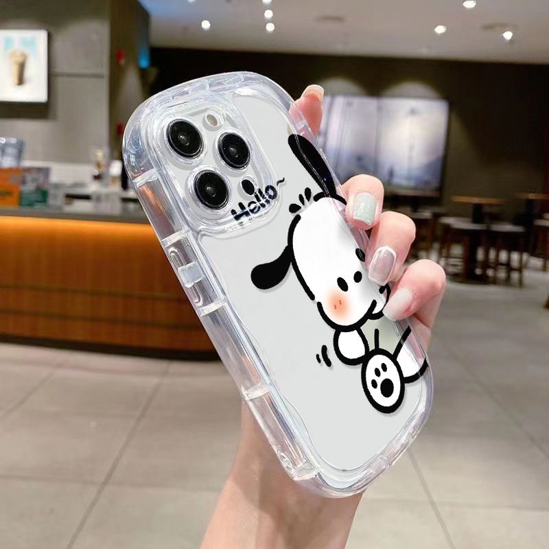 ✅Ốp Điện Thoại Mềm Trong Suốt Chống Sốc Hình Cún Pacha Cho Iphone14 Cute / / / xs 13xr11 8p12 7promax G2GS