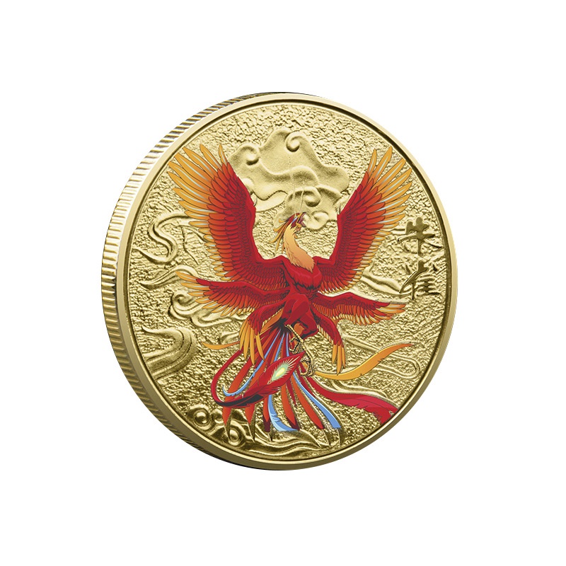 Đồng Xu Kỉ Niệm Suzaku Zodiac Trong Phim Đẳng Cấp Trung Quốc