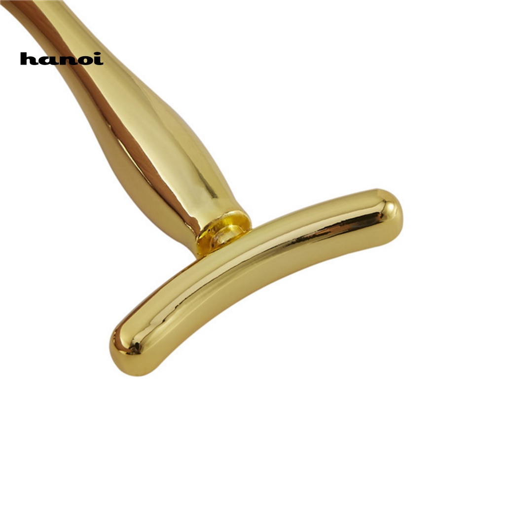 Bộ 2 Dụng Cụ Mát Xa Mắt Loại Bỏ Bọng Mắt Hình Chữ U Bằng Hợp Kim Kẽm