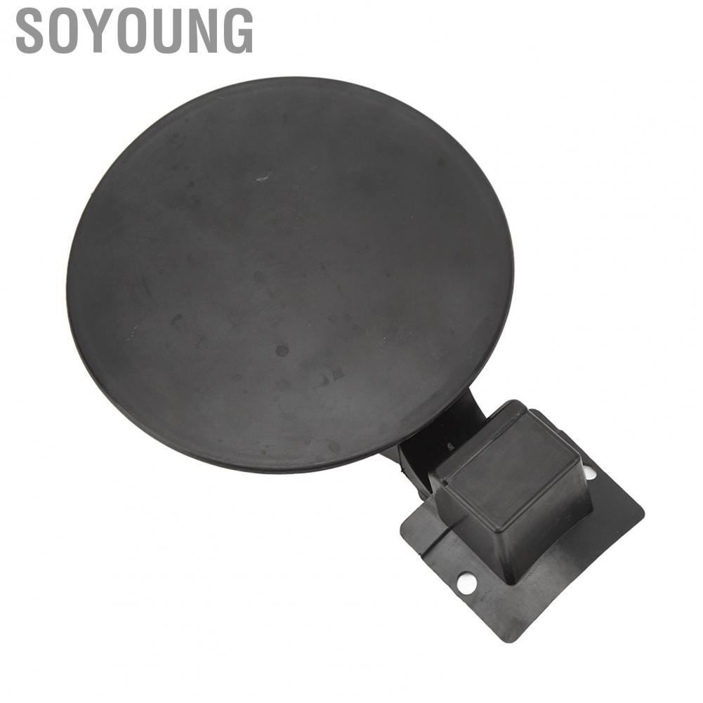 Soyoung Fuel Filler Door Housing Pocket  Tank Flap Cover Black OEM Standard Anti Rust Wear Proof for Car