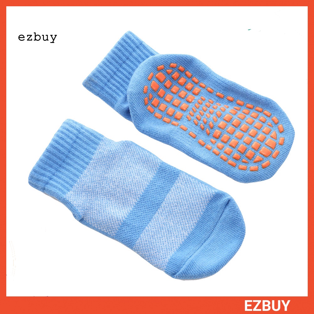 Set 10 Đôi Vớ Thể Thao Co Giãn Thoáng Khí Chống Trượt Cho Trẻ Em