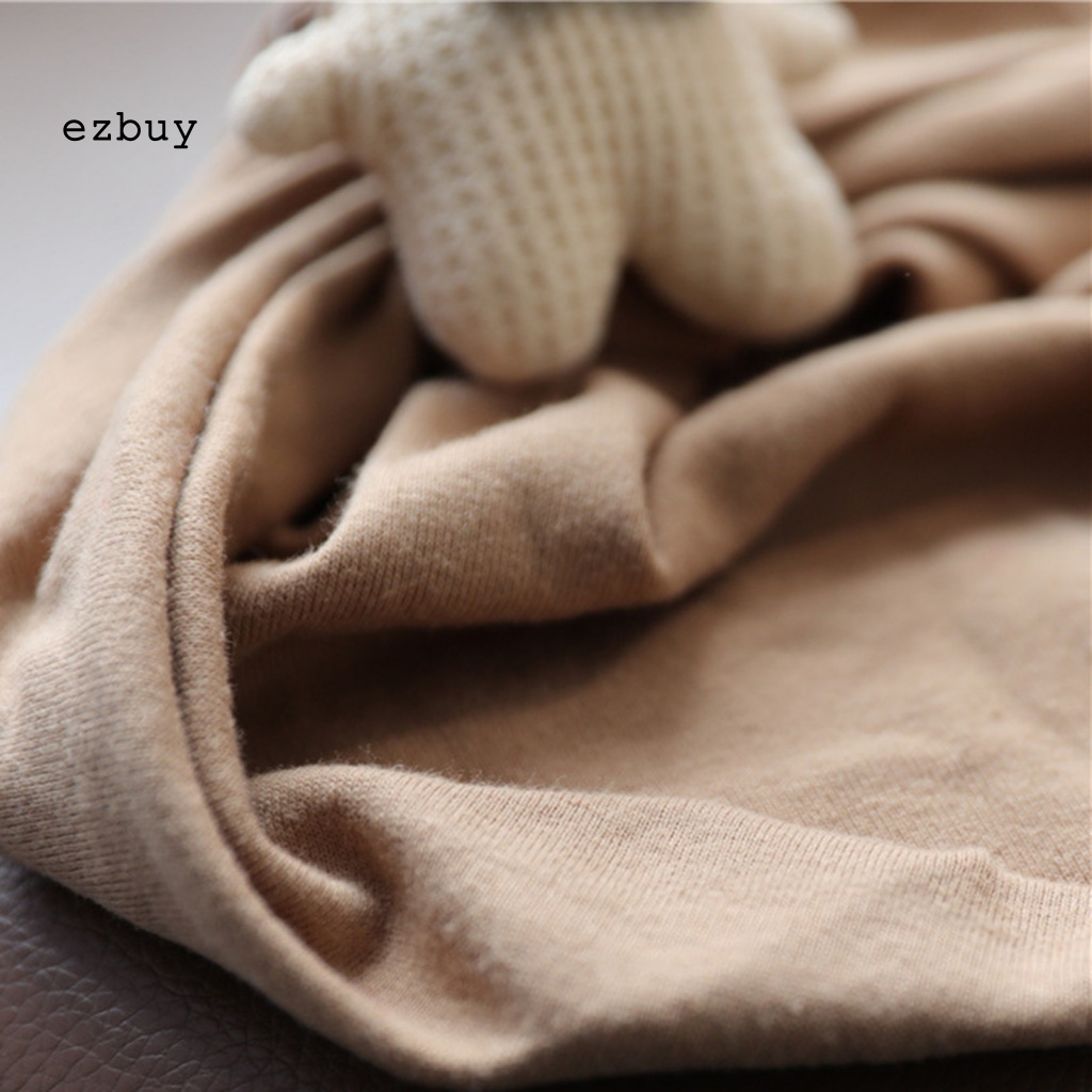 Mũ Cotton Trùm Đầu Co Giãn Thoải Mái In Hình Gấu Hoạt Hình Cho Bé Sơ Sinh