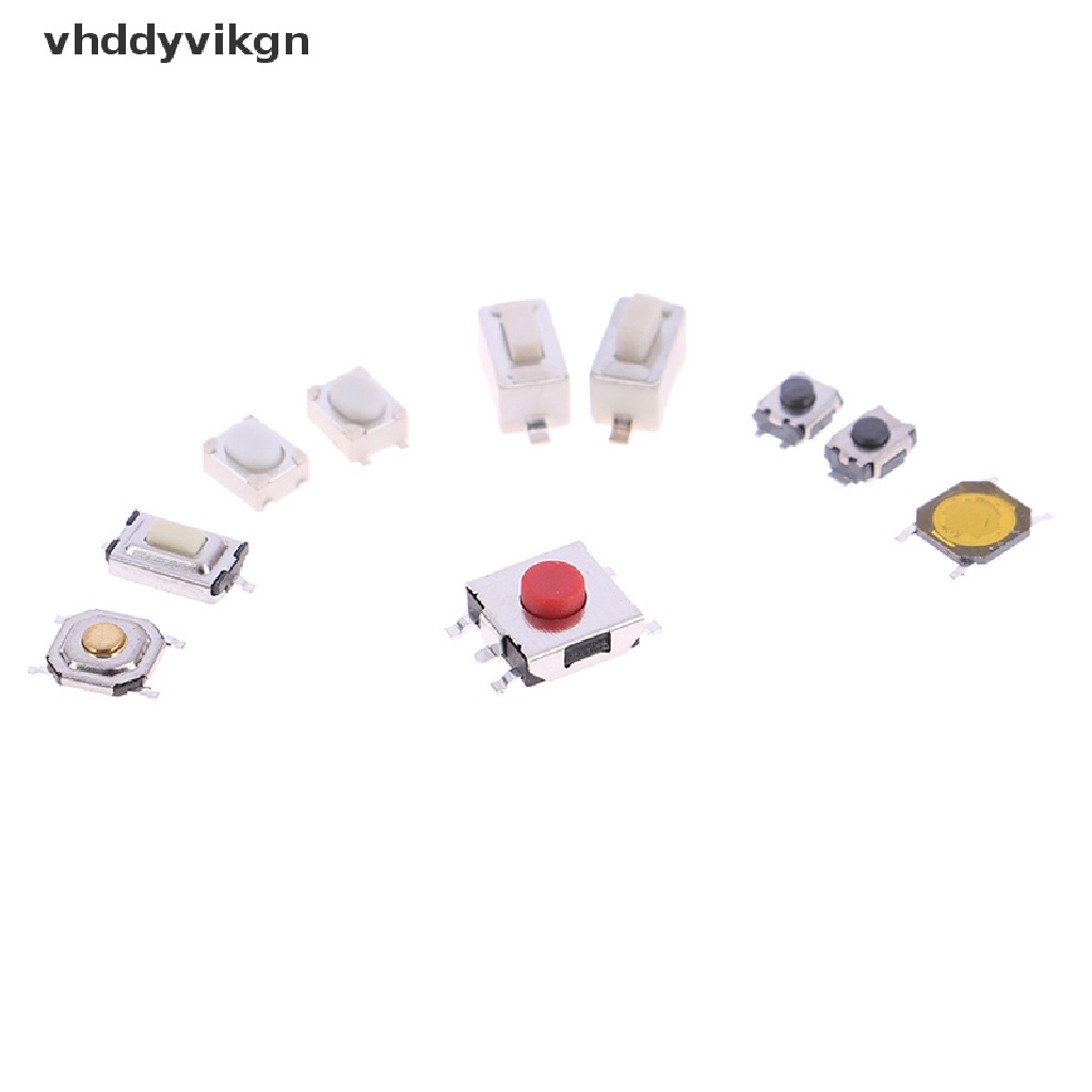 Set 250 Công Tắc Nút Bấm 10 Loại Chuyên Dụng Cho Xe Hơi