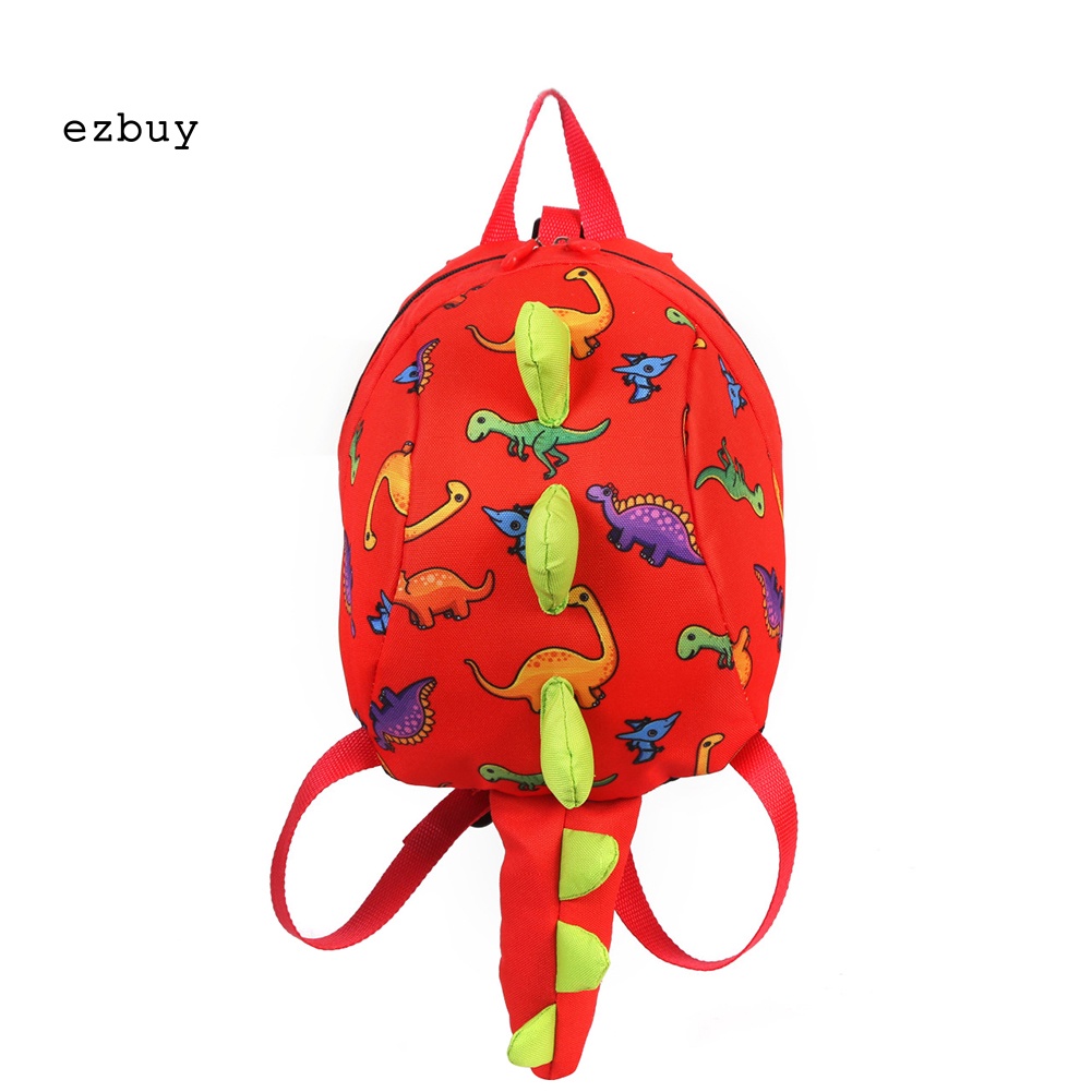 Ba Lô Khủng Long Đáng Yêu Chống Thất Lạc Kèm Dây Dắt Cho Bé