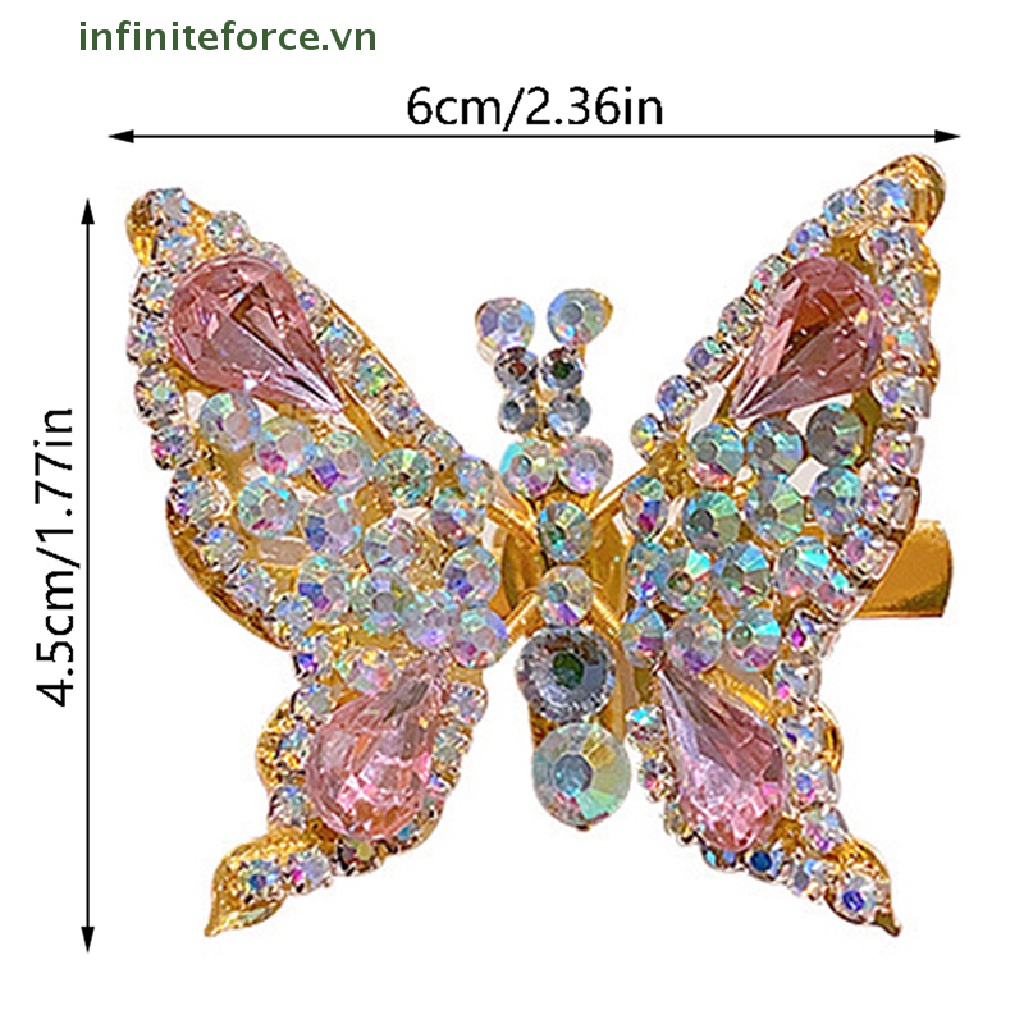 Kẹp Tóc Hình Bướm Xinh Xắn Dành Cho Nữ