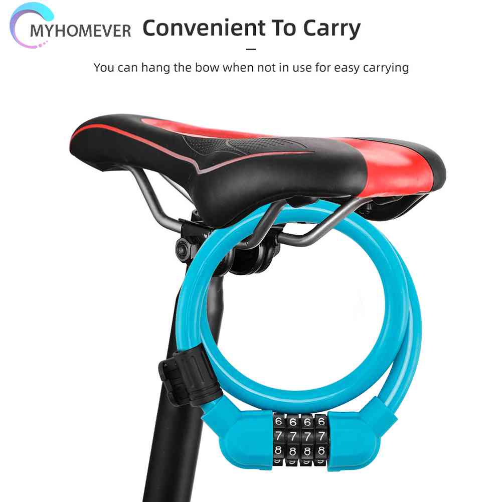 Khóa 4 Số Chống Trộm Cho Xe Đạp