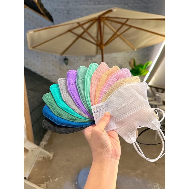 Freeship - Thùng 50 chiếc khẩu trang 5D UNIMASK ôm mặt