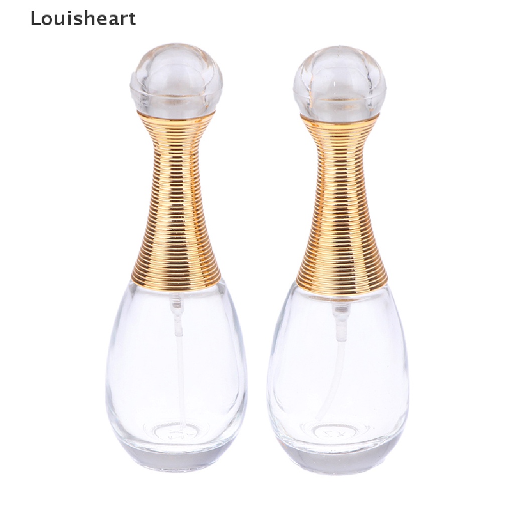 Chai Thủy Tinh Rỗng Louisheart Có Thể Nạp Lại TFG