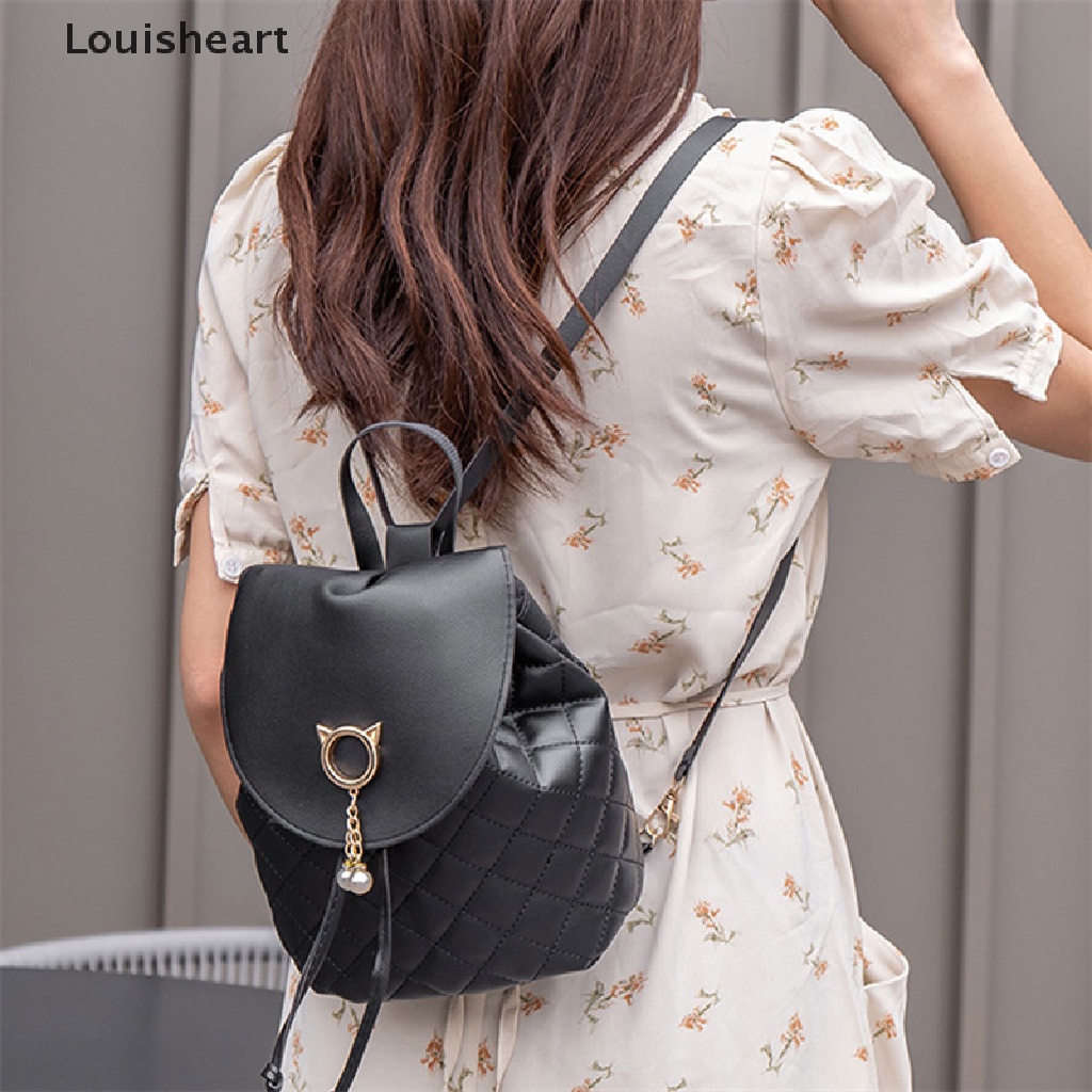 Balo Da PU Louisheart Mini Đa Năng Thời Trang Cho Nữ