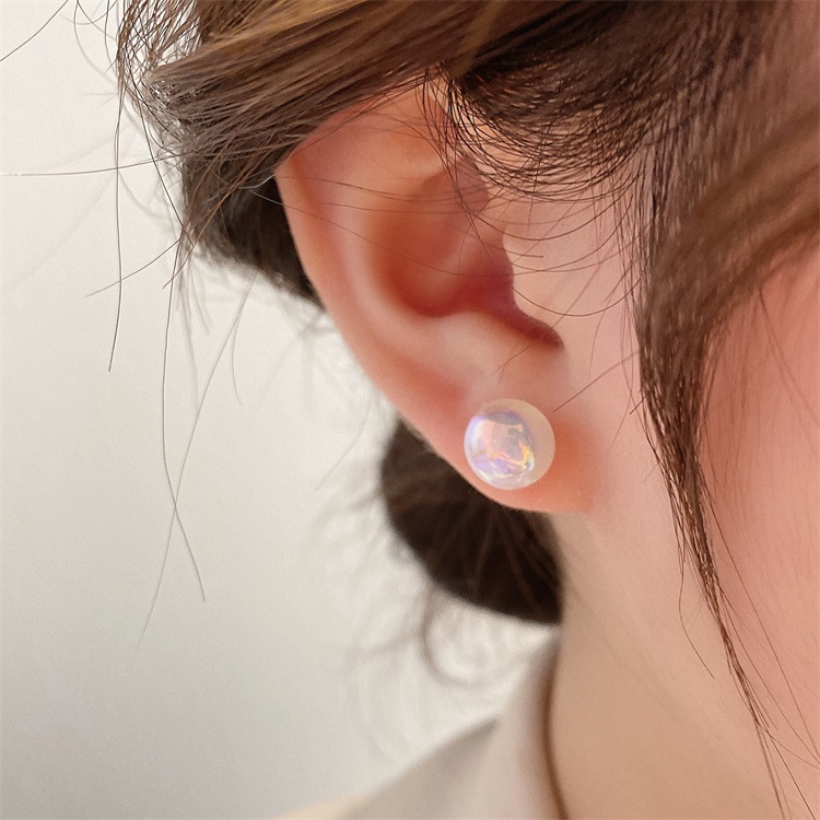 Bông Tai Mạ Bạc 925 Hình Công Chúa Tiên Cá Đính Hạt Ngọc Trai Thời Trang Năm 2023