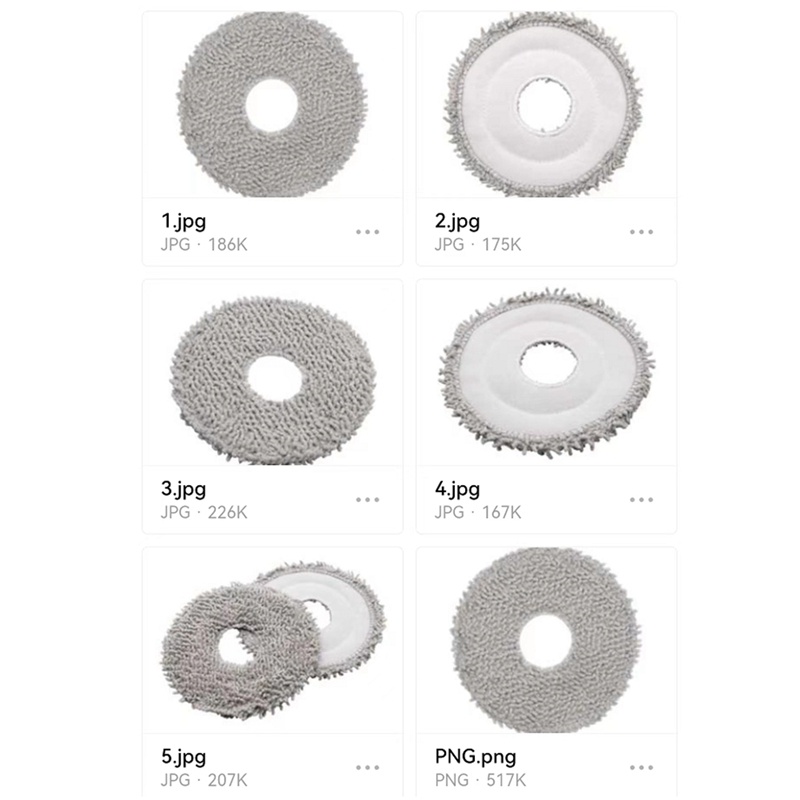 Túi Vải Lau Nhà Thay Thế Cho Robot Hút Bụi Mijia B101CN / Dreame S10 / S10 Pro / L10S