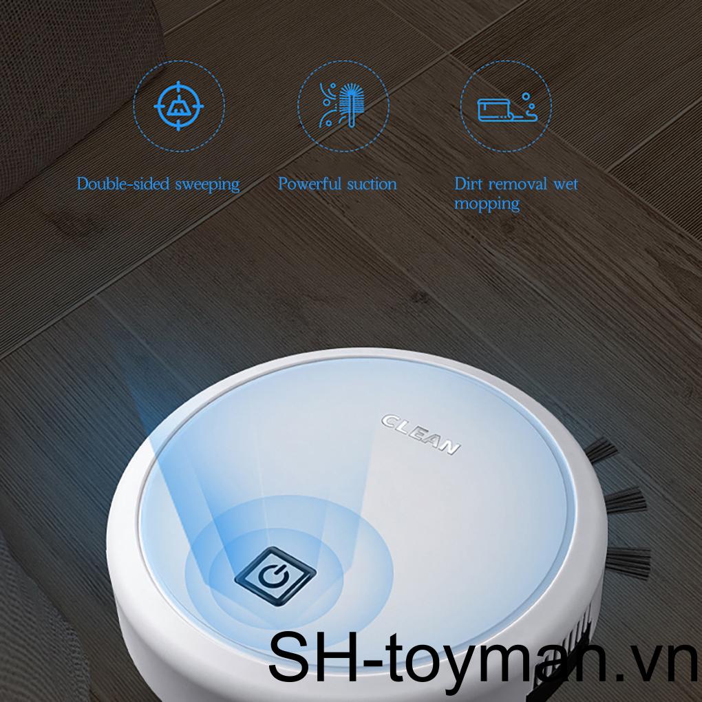 Robot Hút Bụi Thông Minh Tự Động Có Thể Sạc Lại