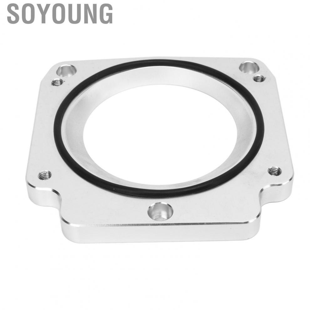 Soyoung Throttle Body Adapter  551513 75mm Through Hole Durable Easy To Install Manifold for Car