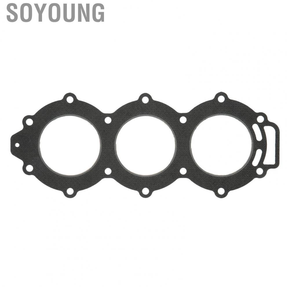 Soyoung 6H3 11181 01  Cylinder Head Gasket Perfect Sealing Stable Aluminium Alloy for 60‑70 HP Outboard Motor