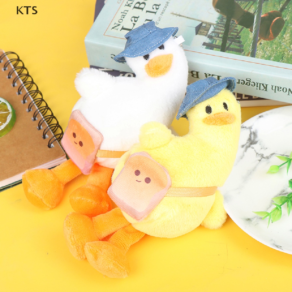 Móc Khóa Vịt Nhồi Bông Dễ Thương Đáng Yêu