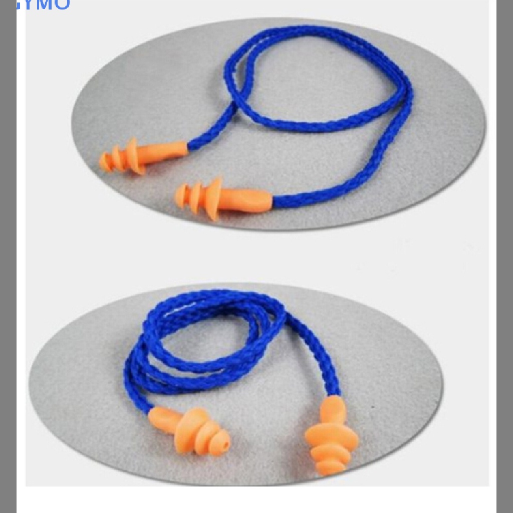 1 Nút Bịt Tai Bằng Silicone Mềm Bảo Vệ Tai Tái Sử Dụng Linh Hoạt