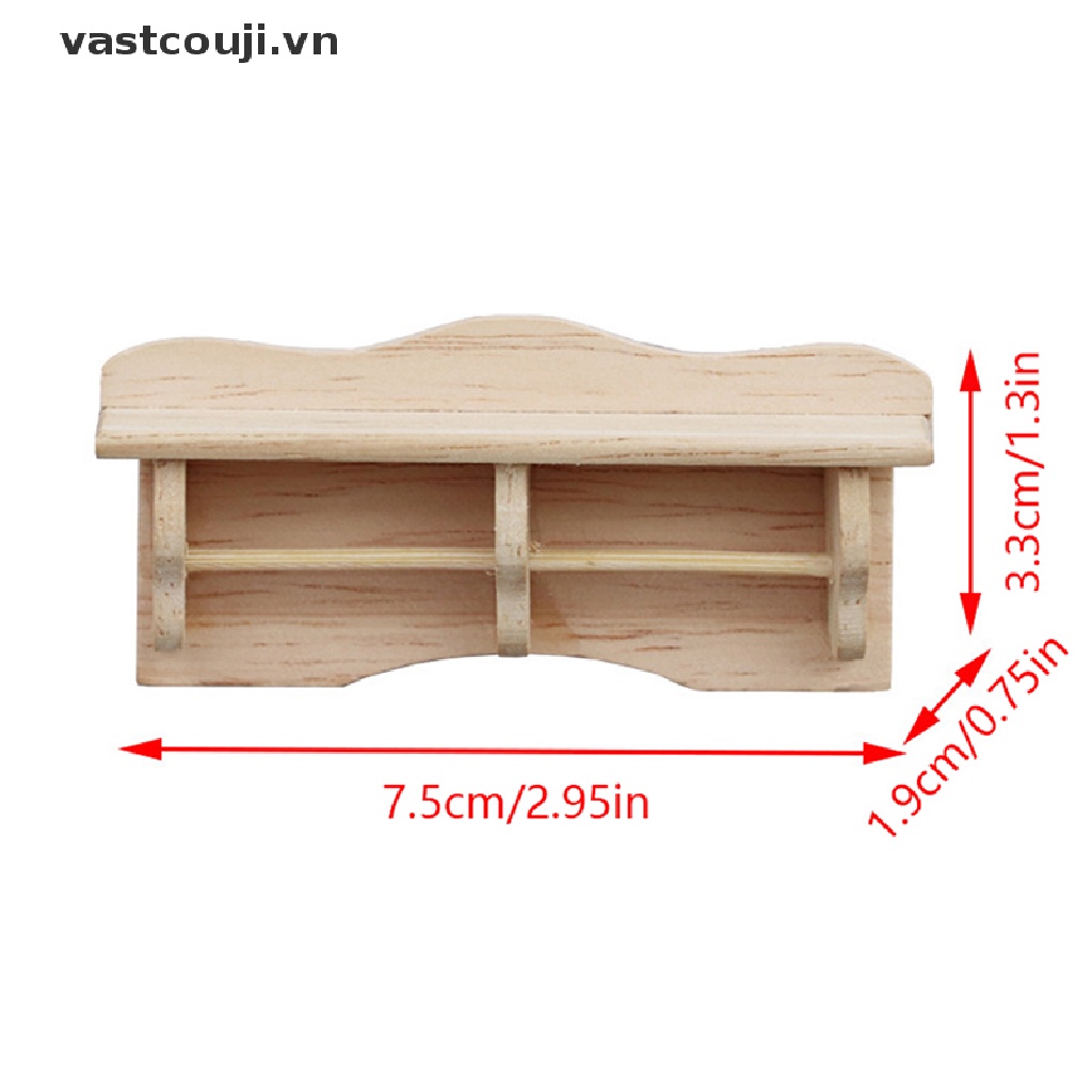 Kệ Treo Tường Phòng Tắm Tỉ Lệ 1: 12 Trang Trí Nhà Búp Bê