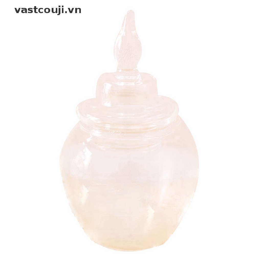 1 Hũ Thủy Tinh Mini Đựng Kẹo / Món Tráng Miệng 1 / 12 Trang Trí Nhà Búp Bê