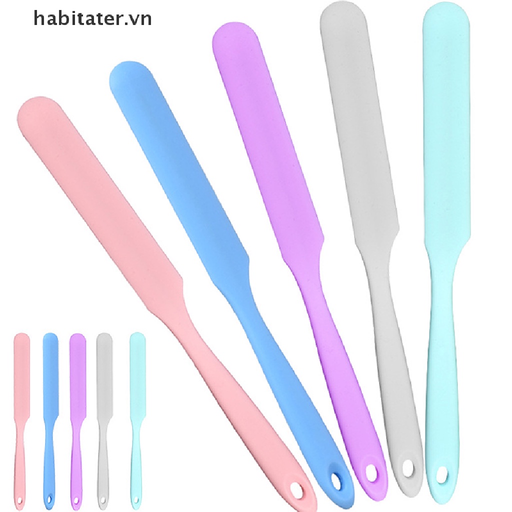 Dụng Cụ Chà Láng Bánh Kem Bằng Silicon Chịu Nhiệt Có Thể Tái Sử Dụng
