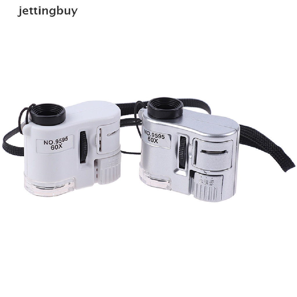 Kính Hiển Vi Mini 60X Có Đèn LED Chuyên Dụng Làm Trang Sức