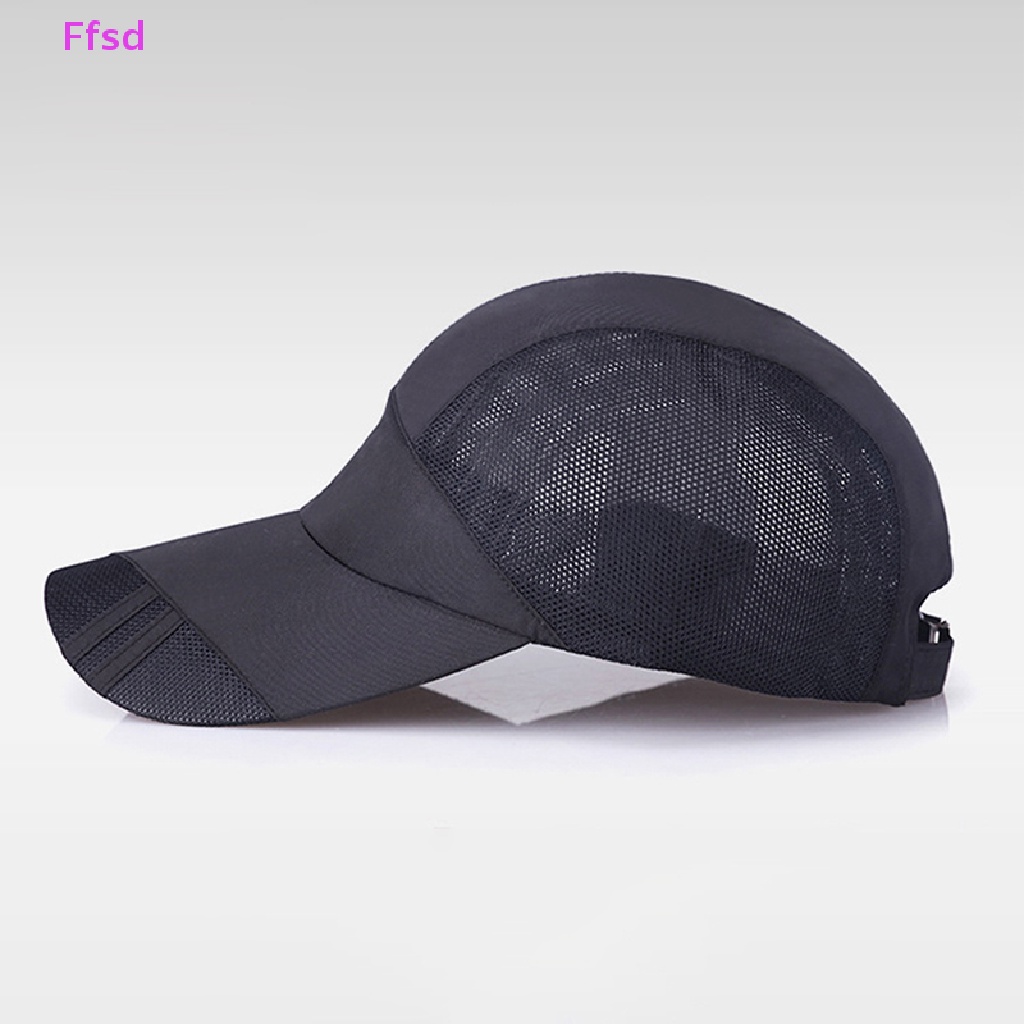 {Ffsd} Mũ Lưỡi Trai Thể Thao Unisex Phối Lưới Khô Nhanh Bảo Vệ Hàng Ngày Cho Nam Và Nữ Hoạt Động Ngoài Trời