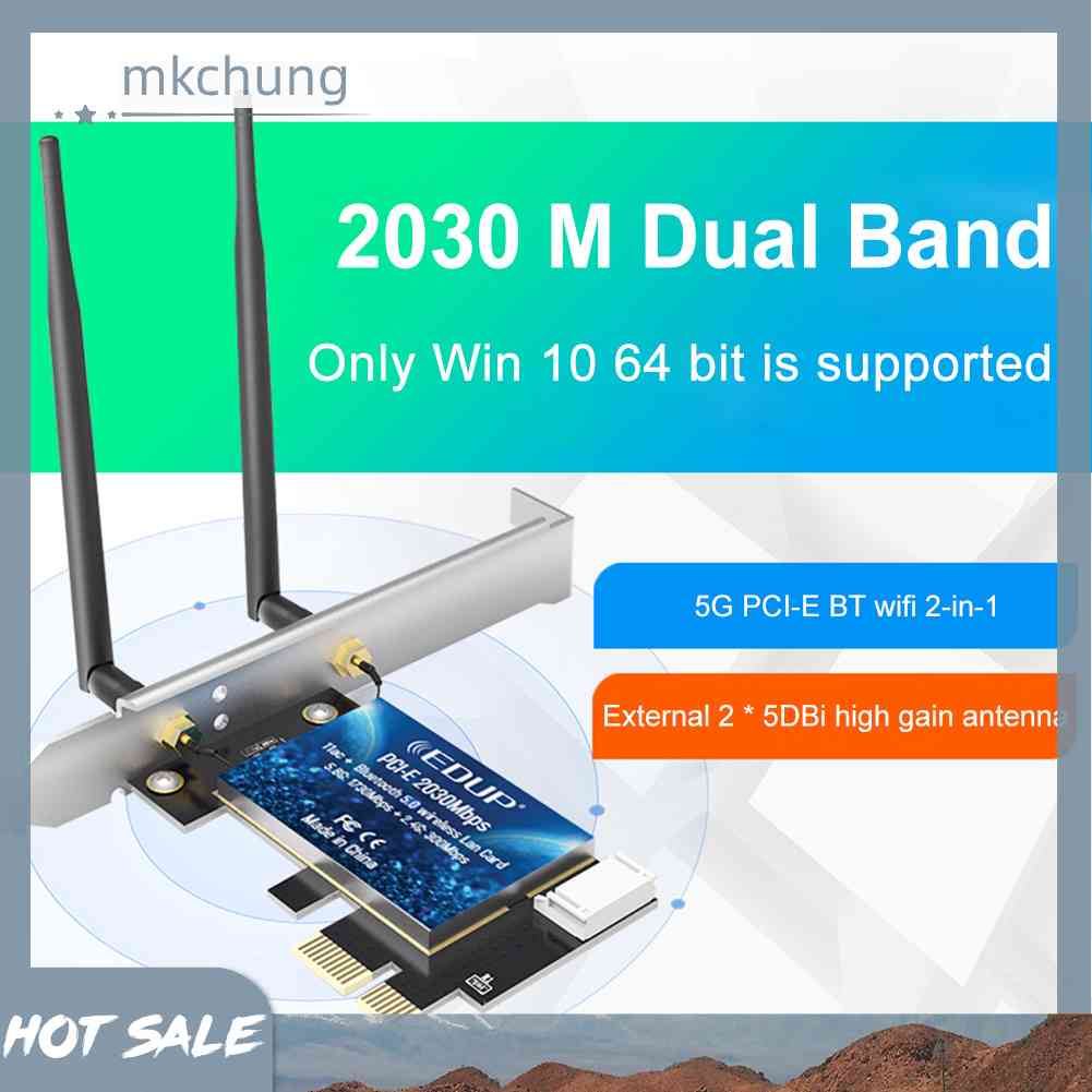 Bộ ChuyểN ĐổI WiFi Hỗ Trợ Thẻ MạNg PCIE-X1 / X4 / X8 / X16