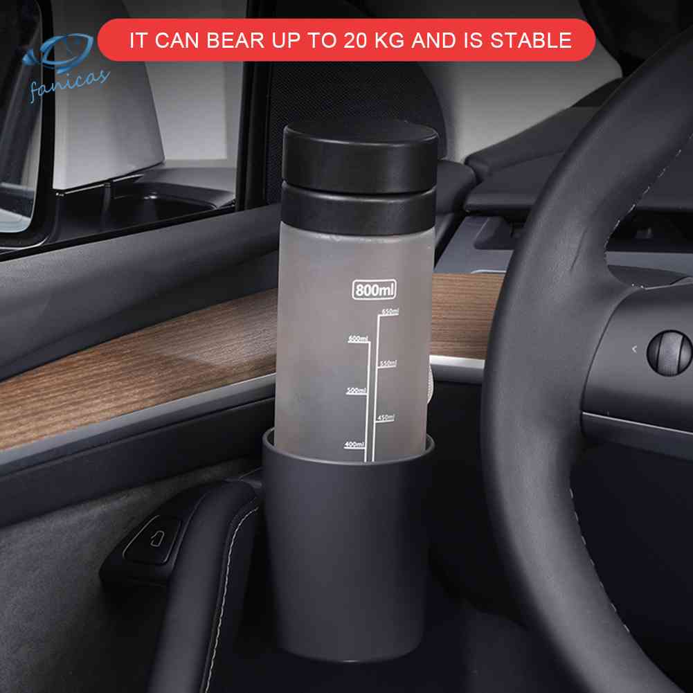 Bộ 4 Giá Đỡ Cốc Nước Gắn Cửa Xe Hơi Tesla Model 3 Y