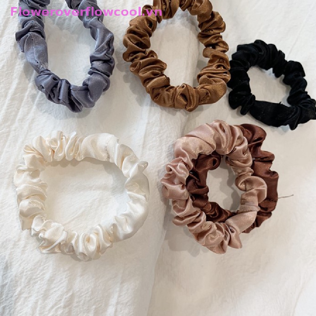 Set 6 Dây Buộc Tóc Co Giãn Thời Trang Cho Nữ