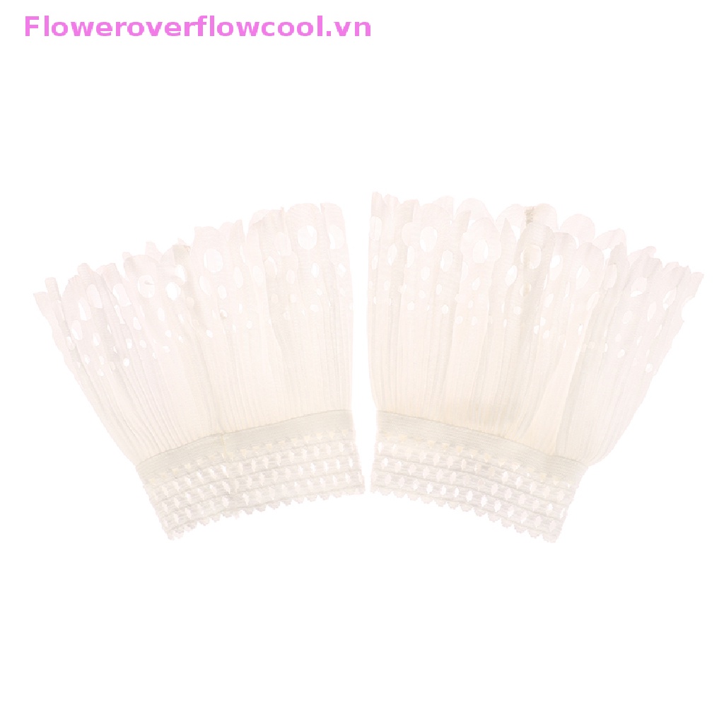 1 Cặp Ống Tay Áo Giả Hai Lớp Họa Tiết Hoa Thời Trang Xuân Thu